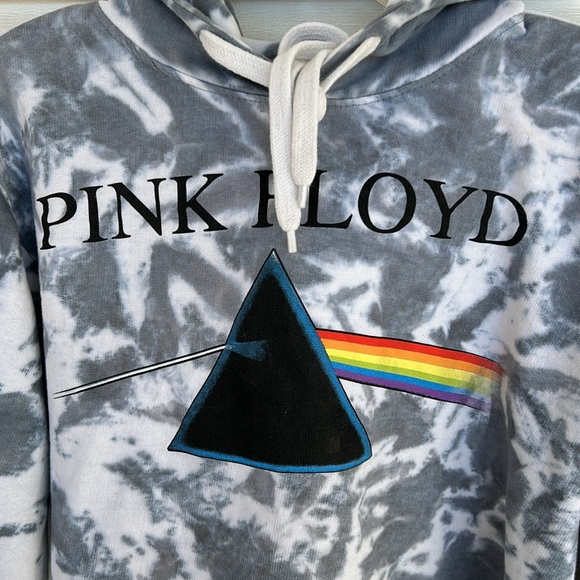 Pink Floyd Cropped Sweatshirt Hoodie - Picture 3 of 6